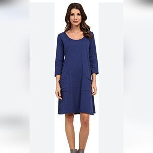 Fresh Produce Dalia Cotton Dress South Beach Blue Size 1X